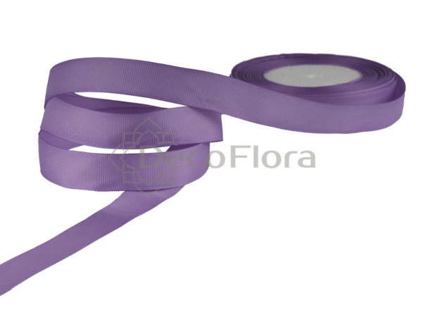 Лента репсовая 2cm*20м - 1074 - сиреневая