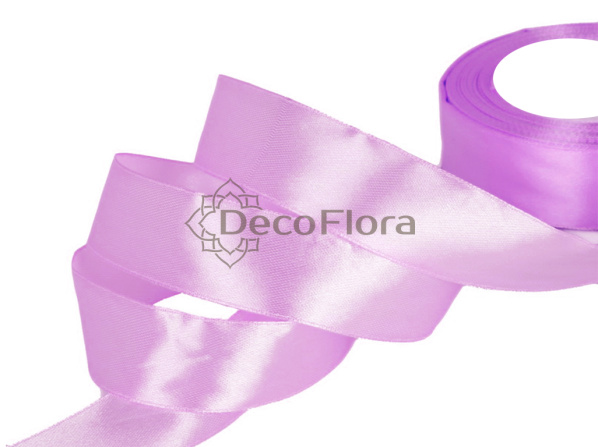Лента атласная 5cm*20м - 127 - бледно-лиловый