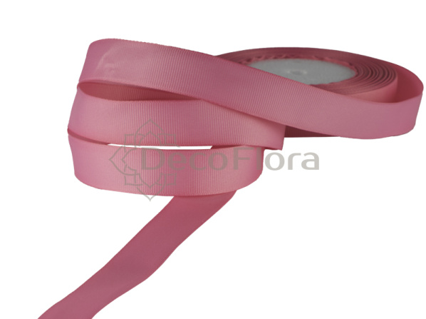 Лента репсовая 3cm*20м - 1022 - темно-розовая 