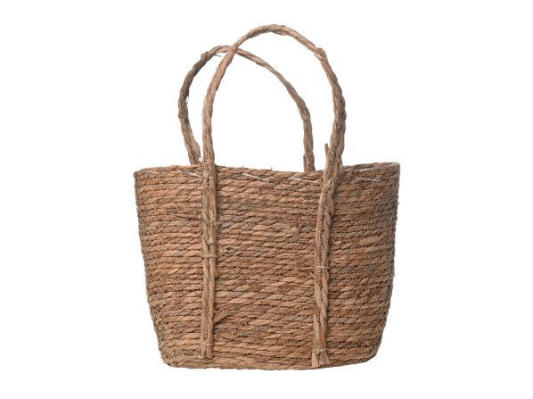 Корзина рогоз 35*16*25 натуральная
