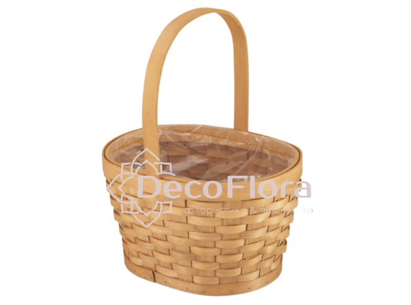 Корзина секвойя d24,5 h19 hh14*30 коричневая