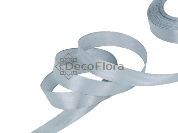 Лента атласная 1,2cm*20м - 1127 - светло-серый