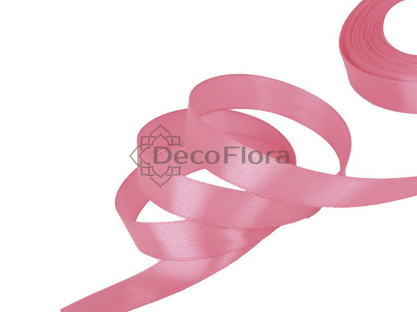 Лента атласная 1,2cm*20м - 058 - розовый 