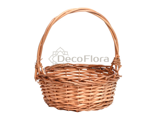 Корзина ивовая d22 h10 hh25 медовая