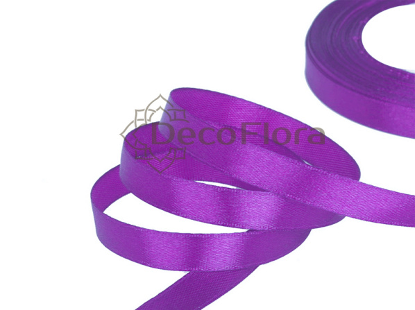 Лента атласная 0,6cm*20м - 122 - ярко-сиреневый 