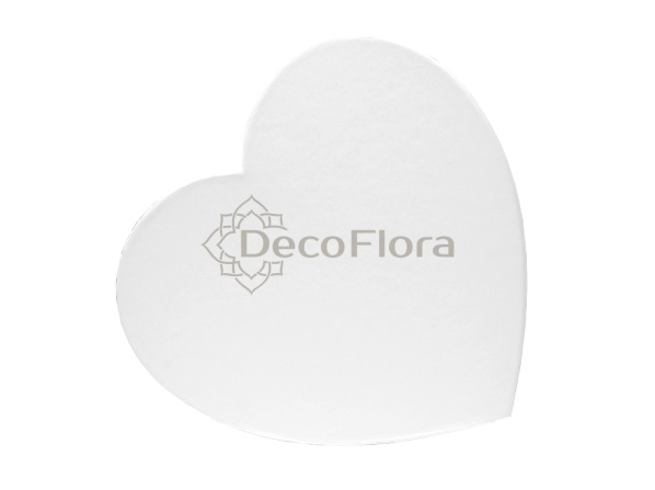 Коробка из набора сердце 19*18*9 белая
