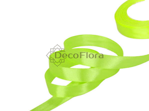 Лента атласная 2,5cm*20м - 019 - лайм 