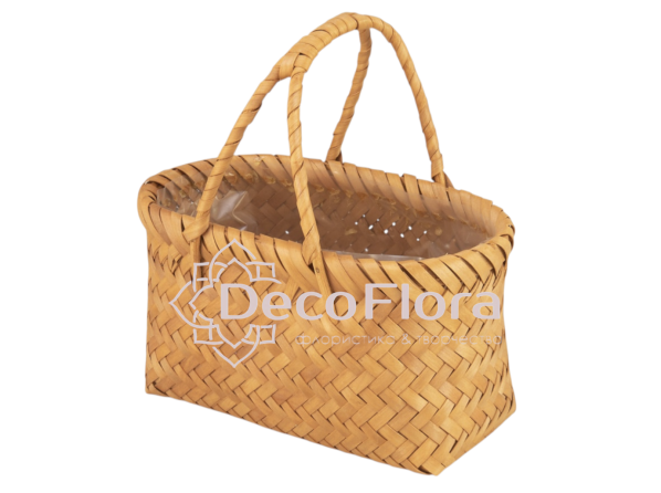 Корзина секвойя d23,5 h15 hh14*26 натуральная
