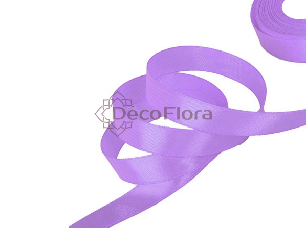 Лента атласная 1,2cm*20м - 121 - сиреневый 