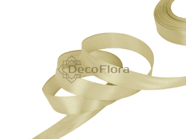 Лента атласная 2,5cm*20м - 1006 - льняной 