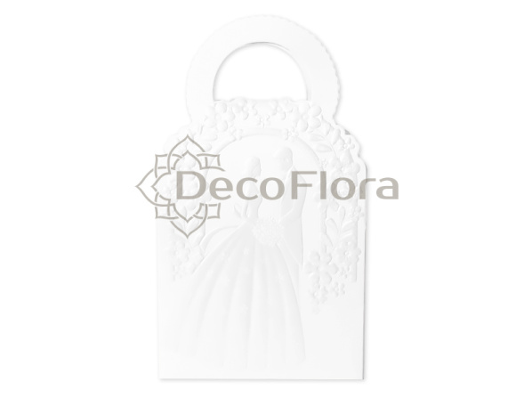Коробка сборная 22*12,5см белая