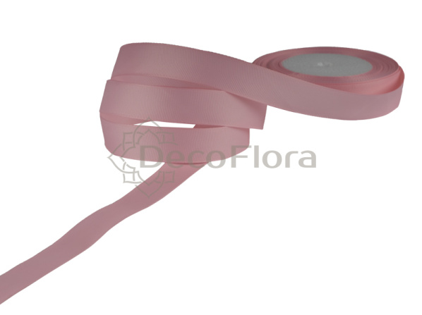 Лента репсовая 3cm*20м - 1015 - пастельно-розовая 
