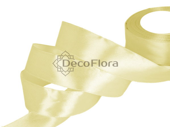 Лента атласная 5cm*20м - 1006 - льняной  