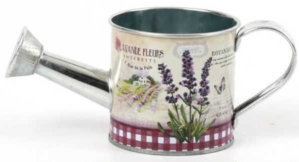 Ваза-лейка металл d17,5*7,4*h7 Ботаника