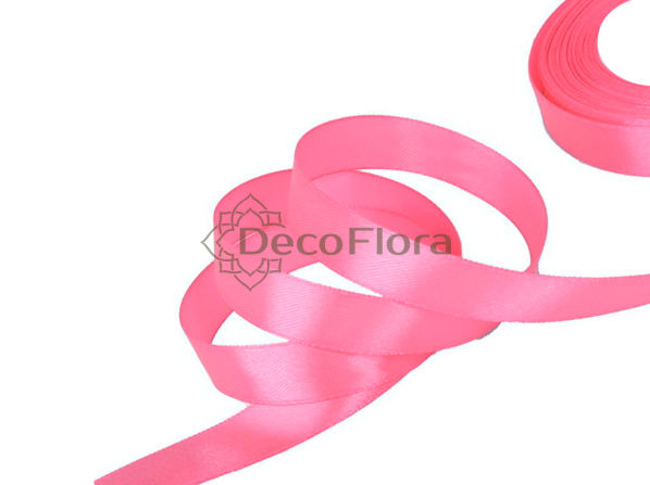 Лента атласная 2,5cm*20м - 1018 - розовый 